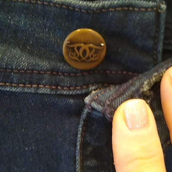 Divine Rights of Denim Dark Wash Skinny Jeans Sz26 - Picture 3 of 9